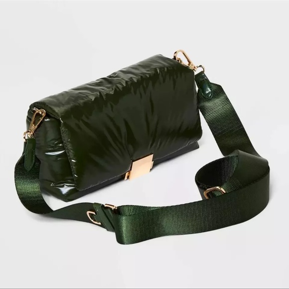 a new day Handbags - A New Day Sophie Crossbody Bag - Olive Green
